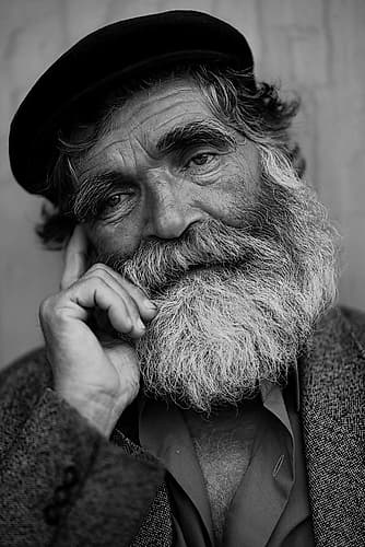Portrait Of An Old Man Figurative Print