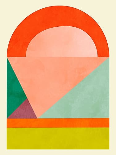 Spaces 1 Minimalist Print