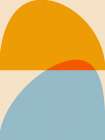 Mid Century Pastel 18 Art Print