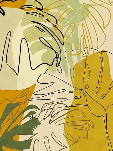 Bungle Jungle1 Minimalist Print