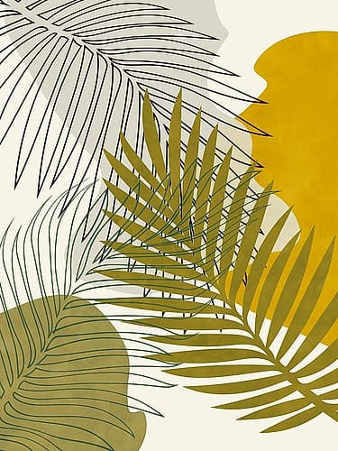 Bungle Jungle3 Minimalist Print