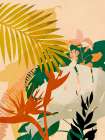 Leaves 24. Januar 2021 20 Hell Art Print