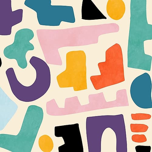 Pattern3 Mid Bunt 2Gros Art Print