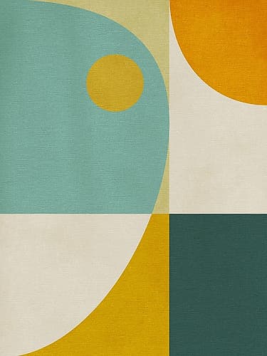 Rainbow Plus Shapes10 Art Print