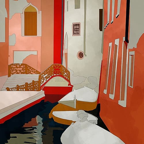 Venedig2 Art Print