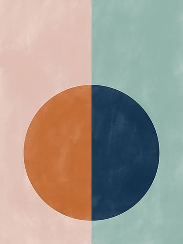 3x4 Aspectratiobluerust34 Art Print