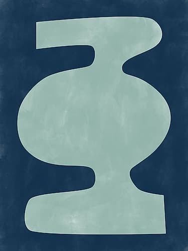 3X4 Aspectratiobluerust68 Art Print