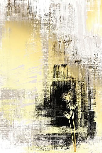 Royal Gold-3 Minimalist Print