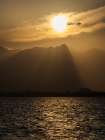 Amazing Sunset And Great Sea View Art Print