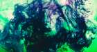 Acrylic Colors And Ink In Water Art Print