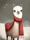 Lama 1 Art Print
