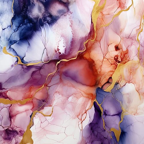 Ink 35 Abstract Art Print