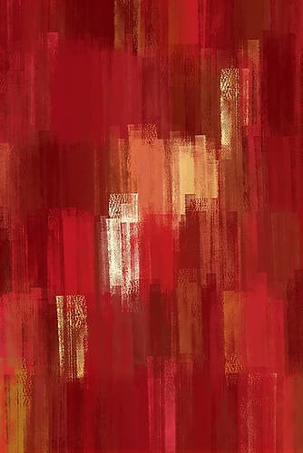Abstract Modern Brush Strokes Abstract Art Print