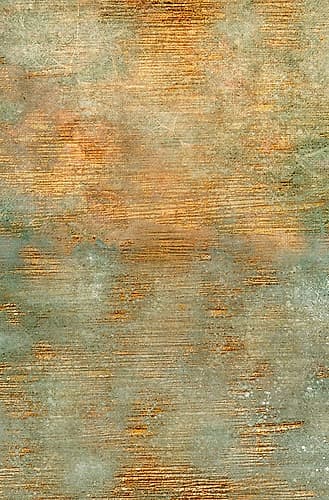 Abstract Green Gold Art Art Print
