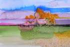 Abstrait 6 Art Print by Sylvie Demers