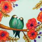 Feather Bellies Art Print