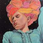 Bain De Lune Art Print by Sylvie Demers