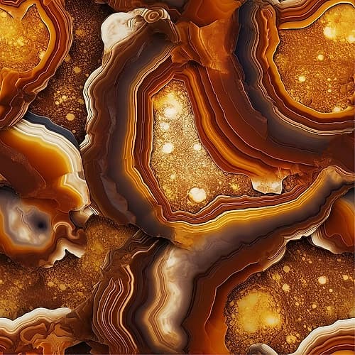Agate 5 Art Print