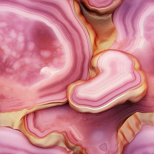Agate 35 Art Print