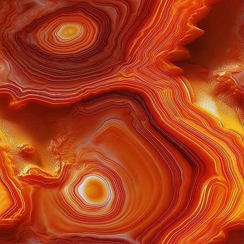 Agate 40 Art Print