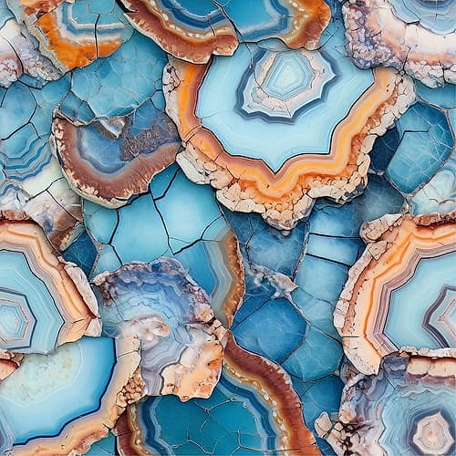 Agate 77 Art Print