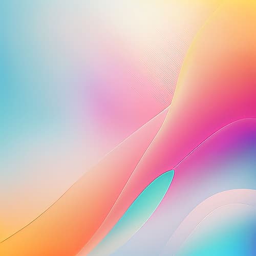 Gradient 44 Abstract Art Print