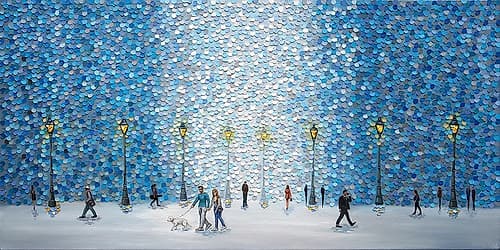 One Beautiful Afternoon Art abstrait reproduction
