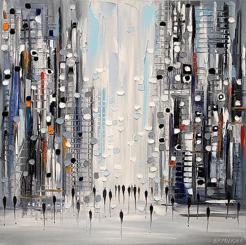 Street Life Art Print