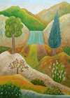Desert Wellspring Art Print