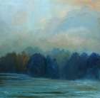 Night Fading In the Woods Art Print