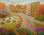 Red Buttes Walk Art Print