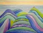 Sapphire Hills Art Print