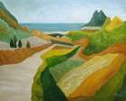 A Walk Down To The Sea Art Print