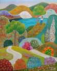 Back Up On The Hill Art Print
