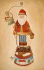 Santa Is Coming Traditional Print