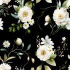 Wall Mural Wh 2 4096 Black Art Print