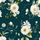 Wall Mural Wh 2 4096 Blue Art Print