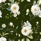 Wall Mural Wh 2 4096 Green Art Print
