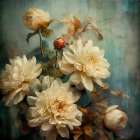 Fa Vintage Floral 53 Art Print