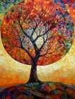 Tree Painting Art Print