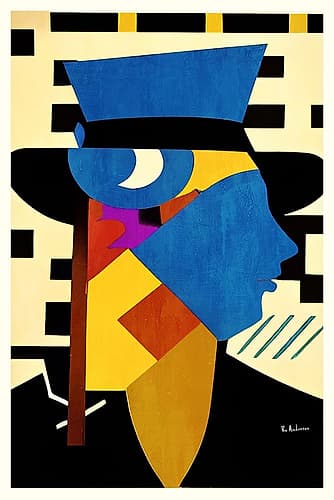 Young Girl With Hat Art Print