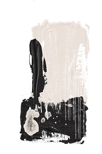 Black And White Art Print