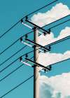 Slice Clouds Power Art Print