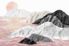 Marble Landscape 01 Art Print