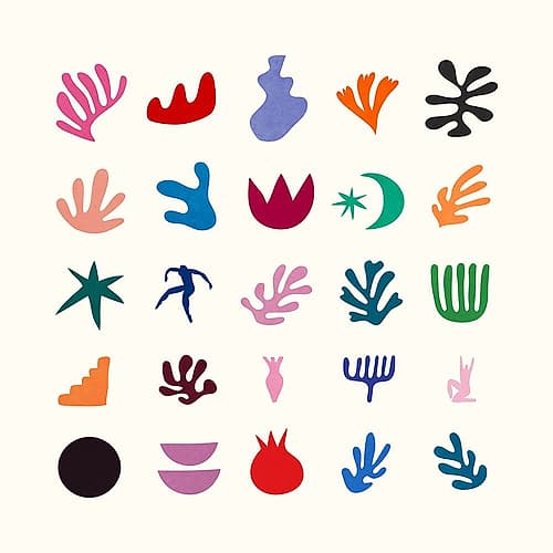 Matisse Elements Colors And Shapes Art Print