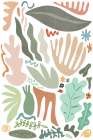 Botanical Colors And Shapes Art Print