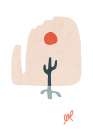 Landscape Shapes 31 Art Print