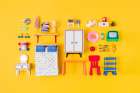 Dollhouse Kid S Room Art Print