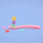 Balanced Breakfast Still Life Print