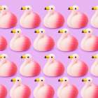 Flamencos. Art Print